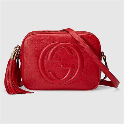 gucci disco bag rot|Gucci soho disco discount.